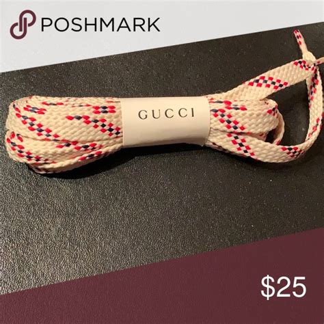 gucci black shoe laces|Gucci shoe strings.